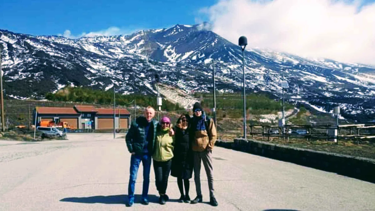 Private driver, your own pace on a Mount Etna tour from Taormina, Sicily